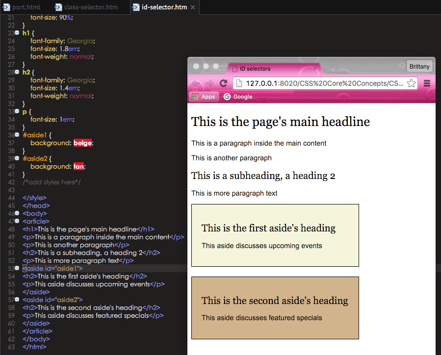 Ch. 2: Targeting Page Content